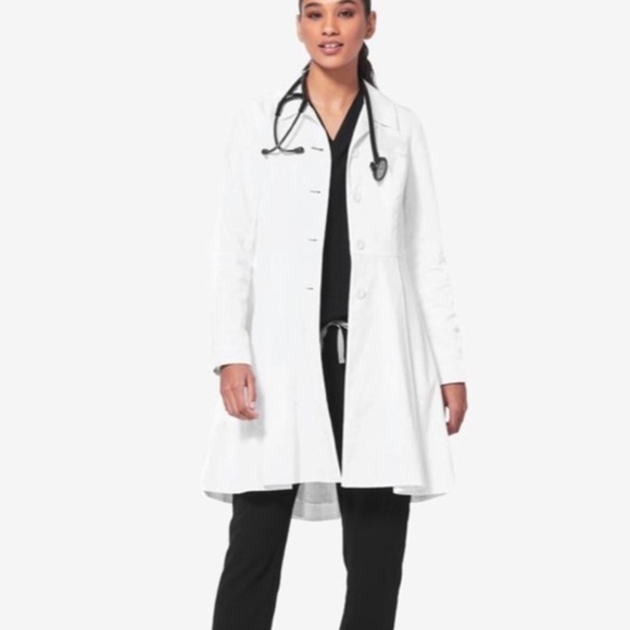 Figs Jackets & Coats Figs The Statement White Lab Coat Sz Xs Poshmark